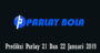 Prediksi Parlay 21 Dan 22 Januari 2019